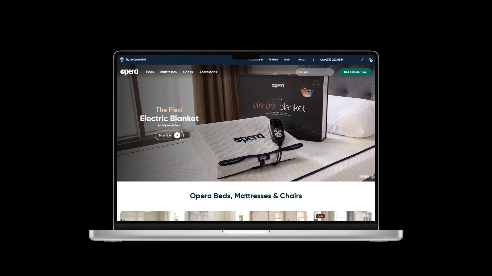 Opera Beds, project screenshot