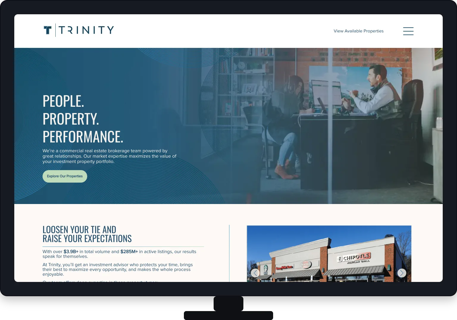 Trinity REIS, project screenshot